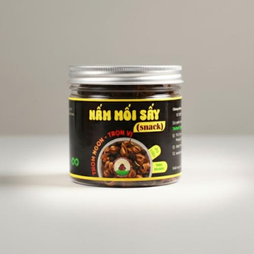 Snack Nấm Mối Đen Hiền Nương Farm 50gr - Đặc Sản An Giang